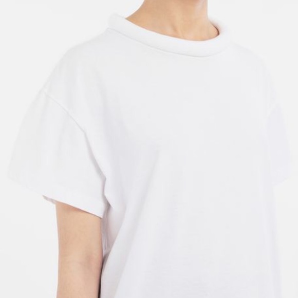 Maison Margiela padded collar white t shirt - Picture 2 of 8